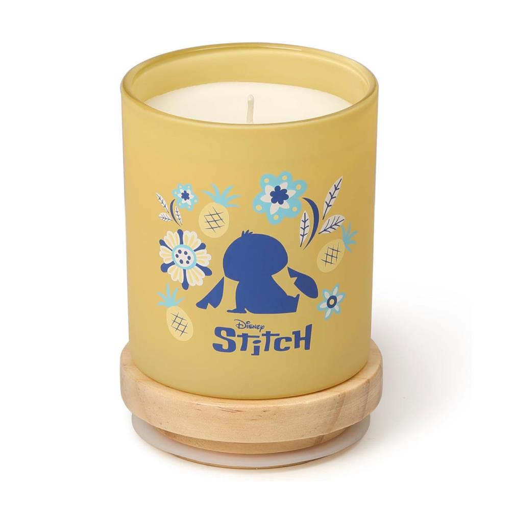 Disney Stitch Pineapple & Coconut Glass Candle Extra Image 1